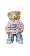 Jesus Loves me Bear