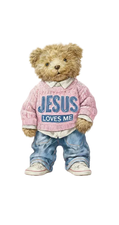 Jesus Loves me Bear